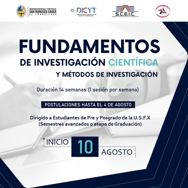 FUNDAMENTOS DE INVESTIGACIÓN CIENTÍFICA Y MÉTODOS DE INVESTIGACIÓN