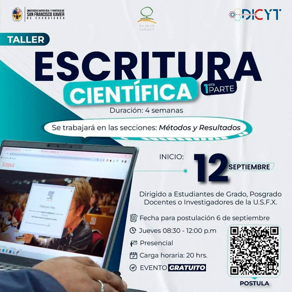 Taller «escritura científica, 1ra parte»