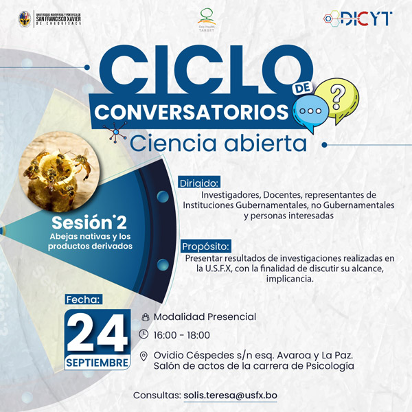 Ciclo de conversatorios ciencia abierta