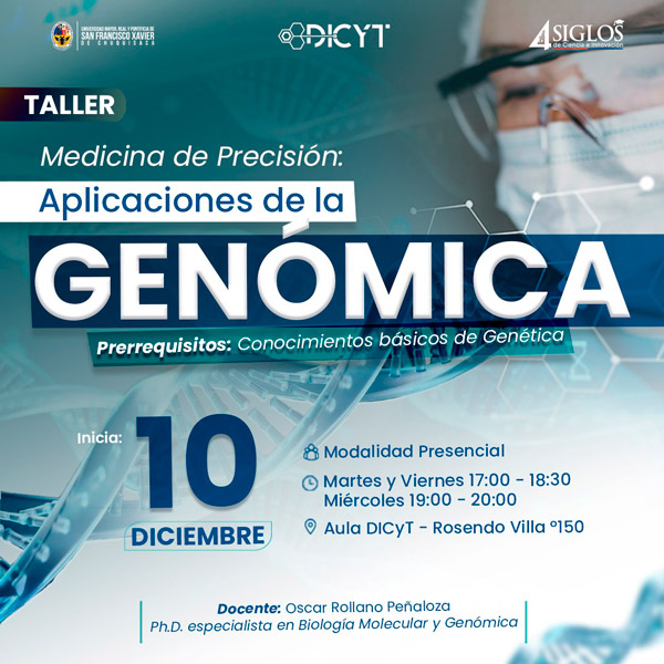 Taller «Medicina de precisión: Aplicaciones de la genómica»