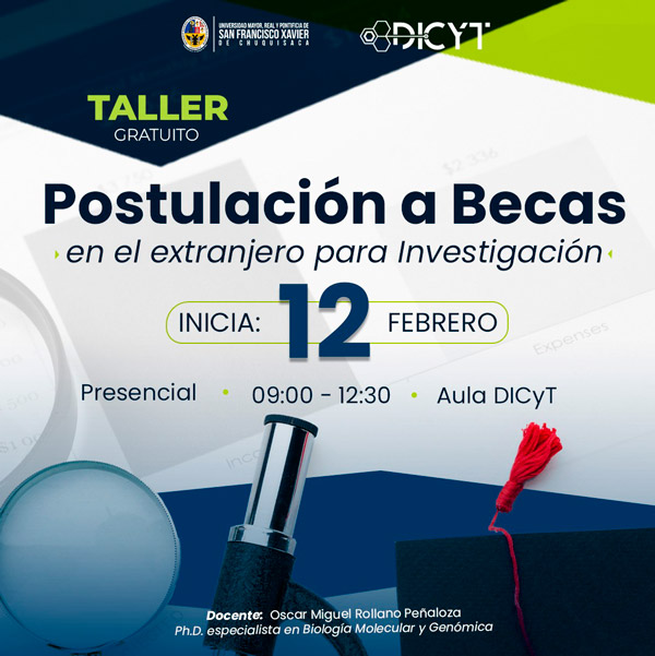 Taller «Becas y financiamiento para Investigación»