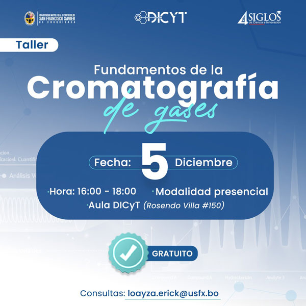 Taller «Fundamentos de la Cromatografía de Gases»