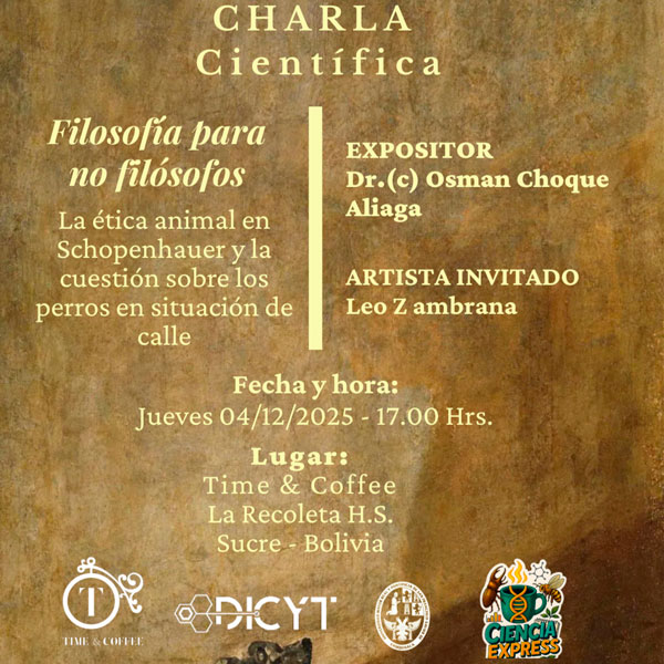 Charla científica «Filosofía para no filósofos»
