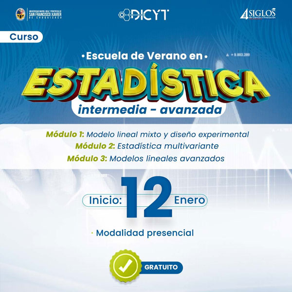 Curso «Estadística intermedia avanzada»